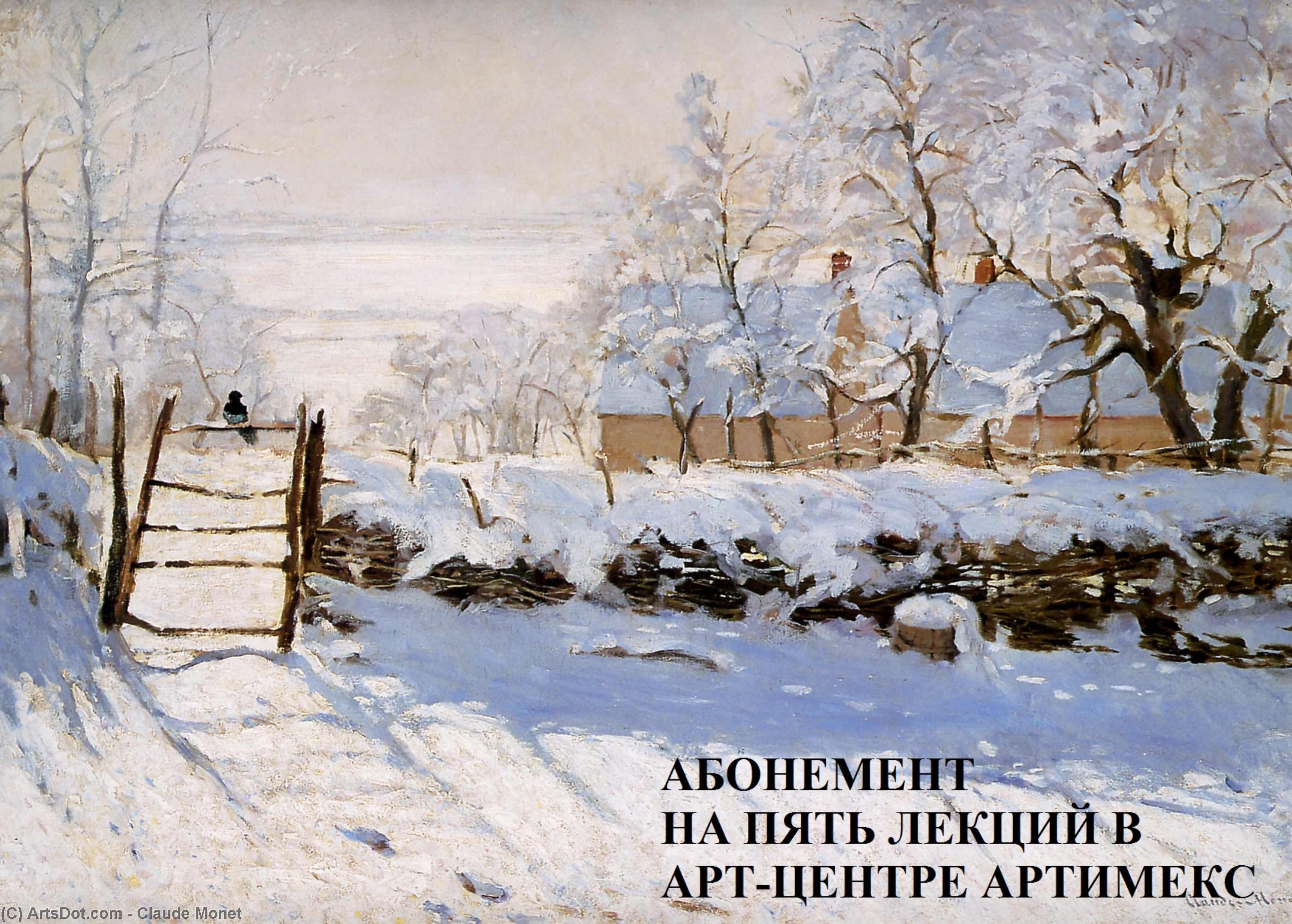 The Magpie — Claude Monet