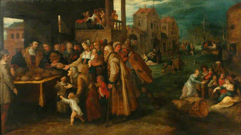The Seven Works Of Mercy — Frans Iii Francken