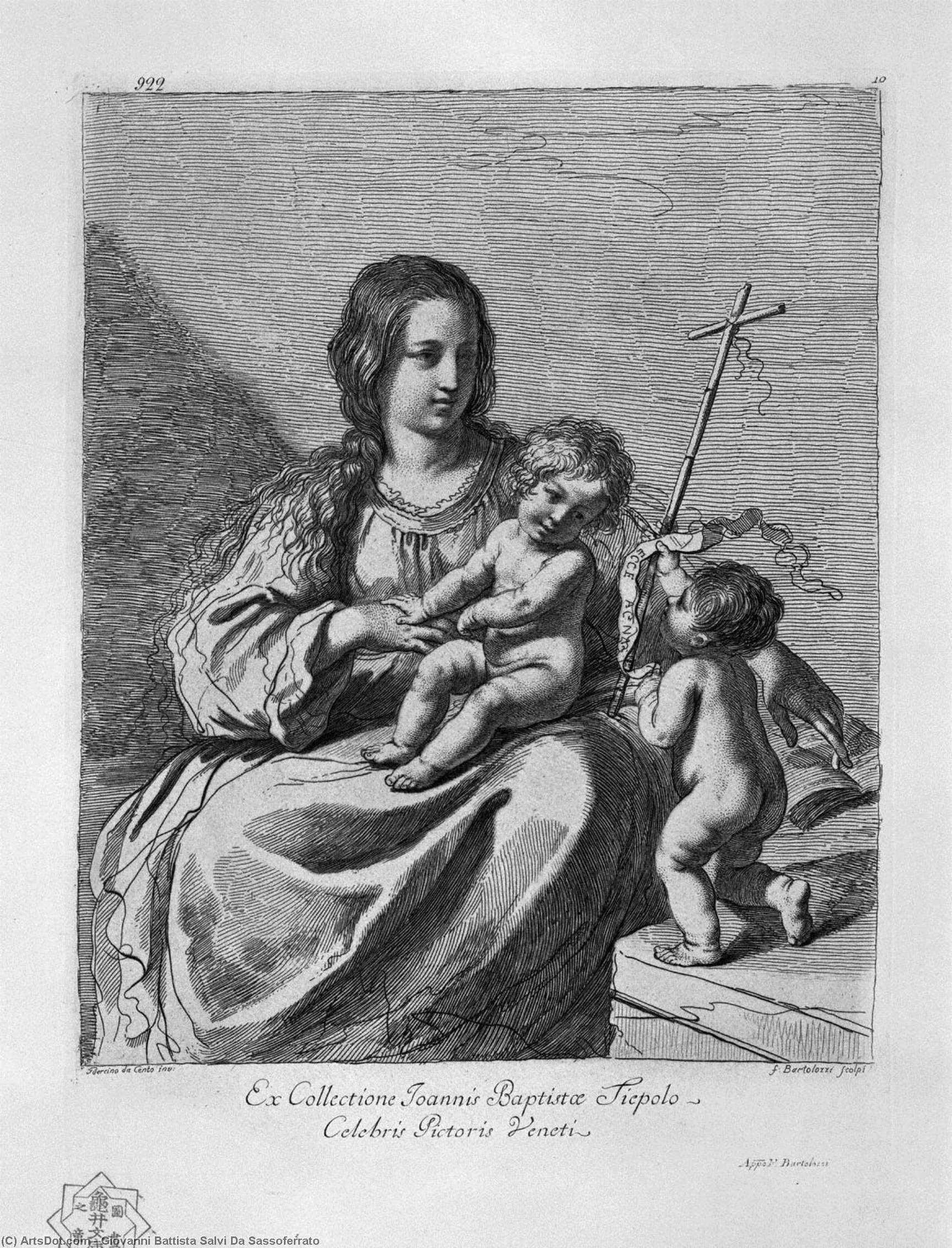 Madonna And Child — Giovanni Battista Salvi Da Sassoferrato