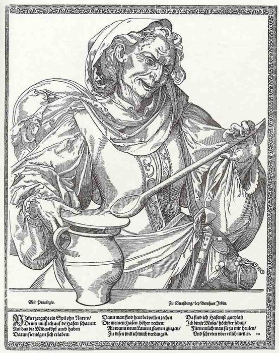 The Musicians, The Drummer — Tobias Stimmer