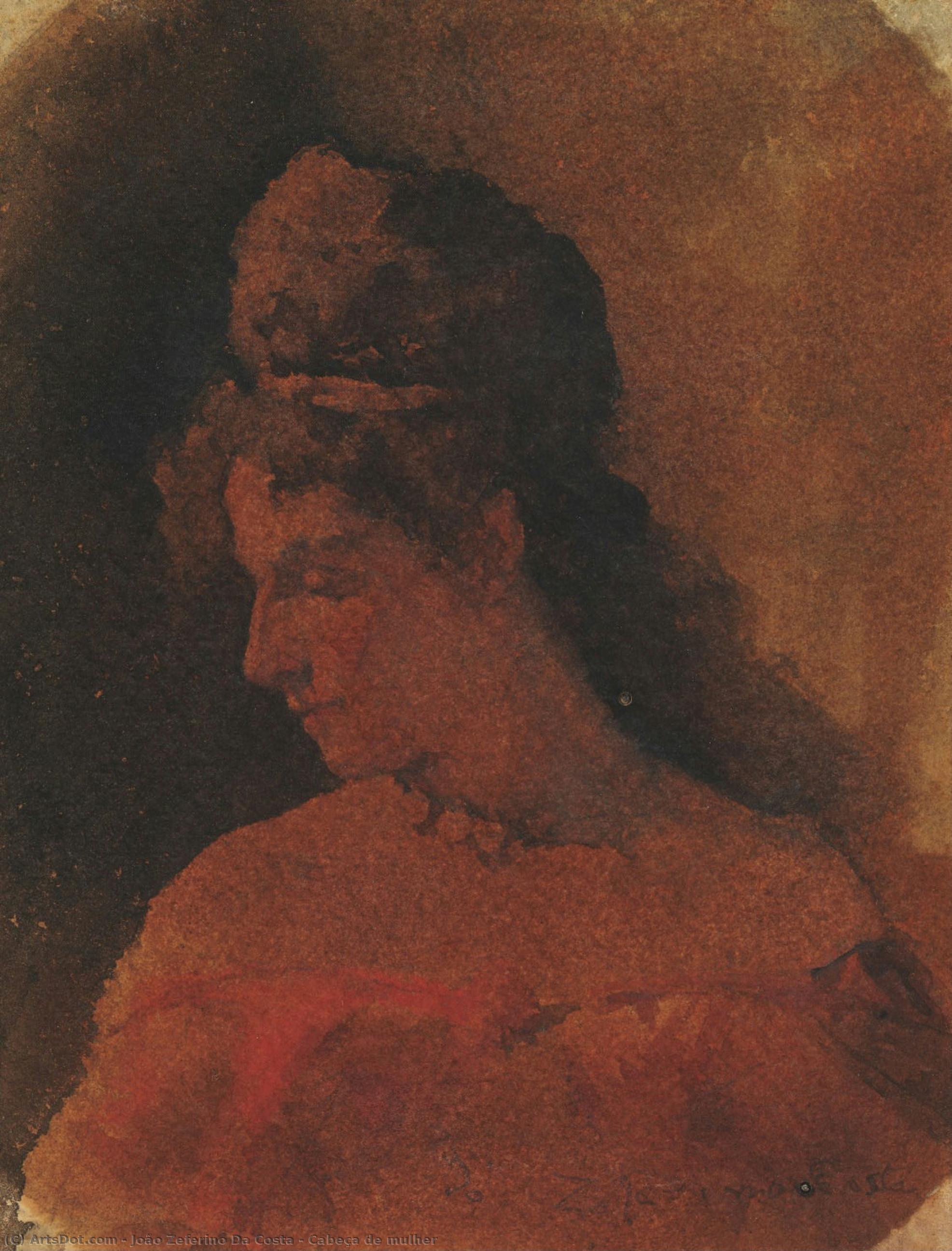 Cabeça De Mulher — João Zeferino Da Costa