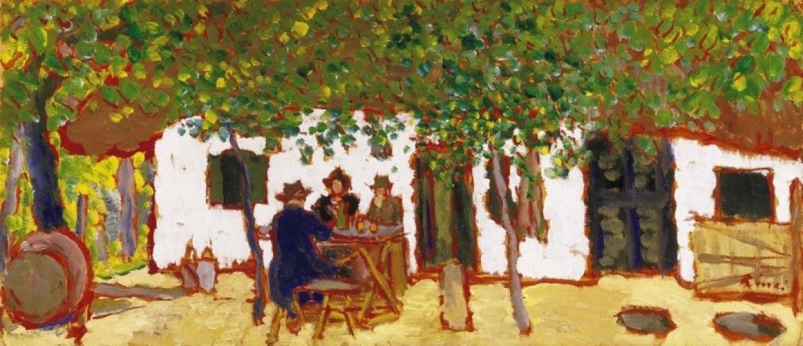 In The Vineyard — József Rippl-rónai