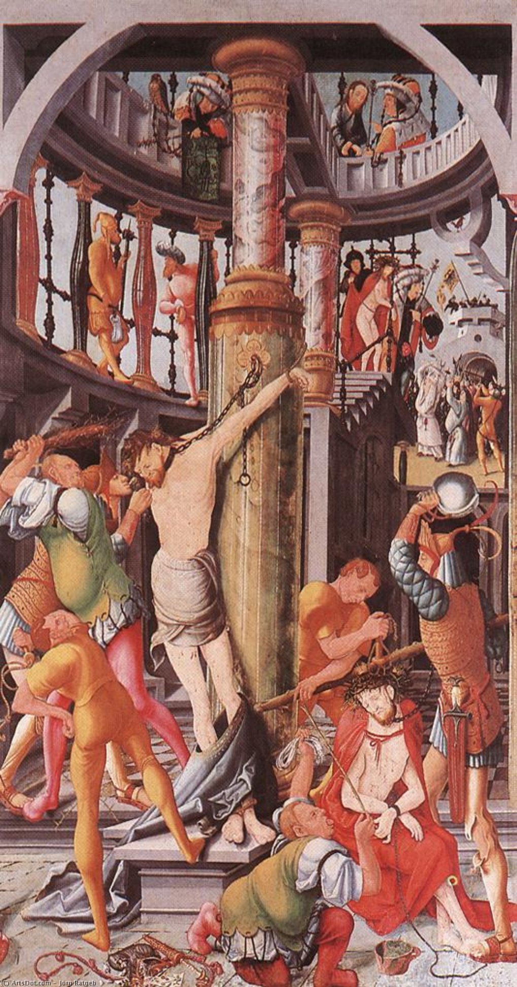 Flagellation Of Christ — Jörg Ratgeb