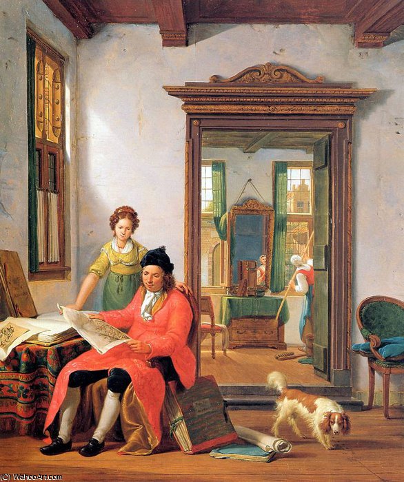 Contemplation Of A Drawing Sun — Abraham Van Strij