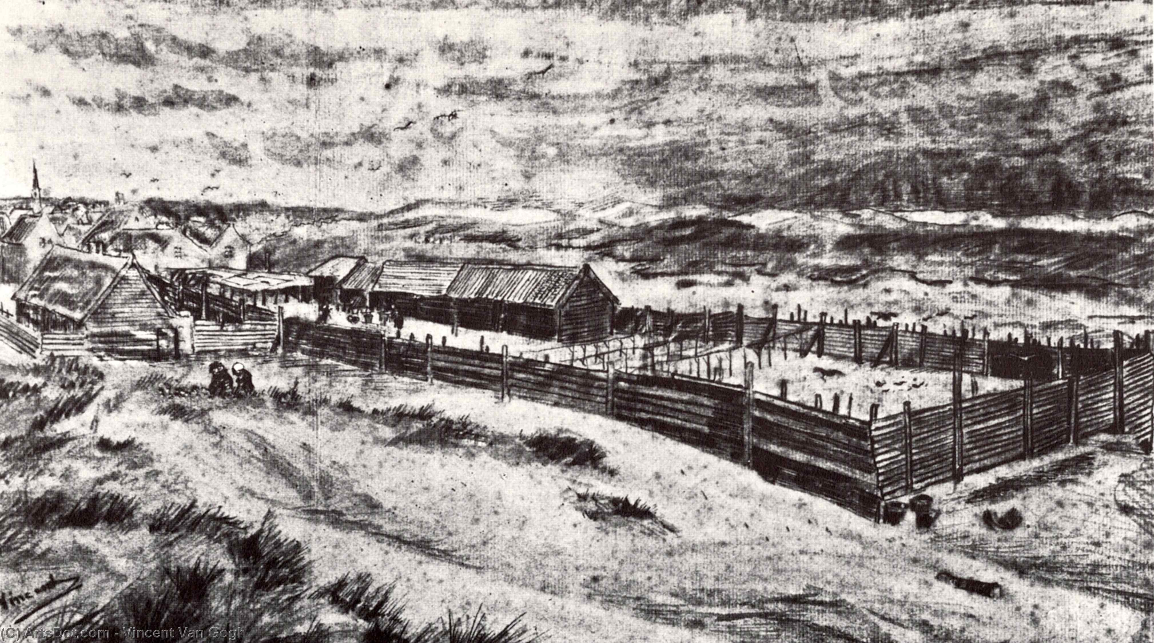 Fish-drying Barn — Vincent Willem Van Gogh