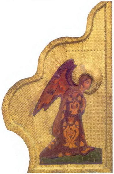 Annunciation. Archangel Gabriel. — Nicholas Roerich