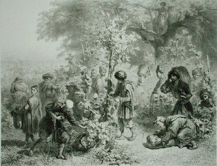 Grape Harvest In Kakhetie — Grigory Grigorievich Gagarin