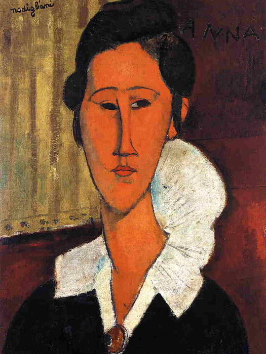 Anna (hanka) Zborowska — Amedeo Modigliani
