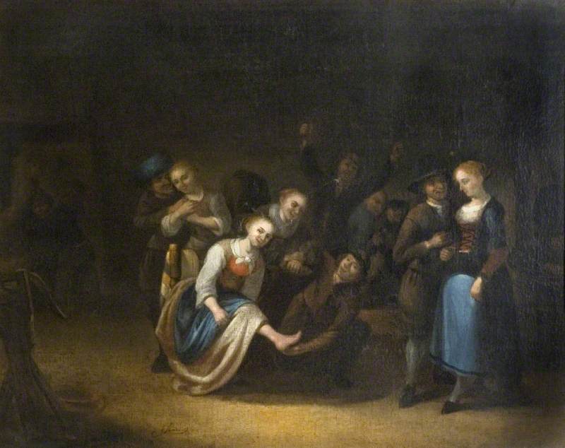 Dutch Company Merrymaking — Gerrit Lundens