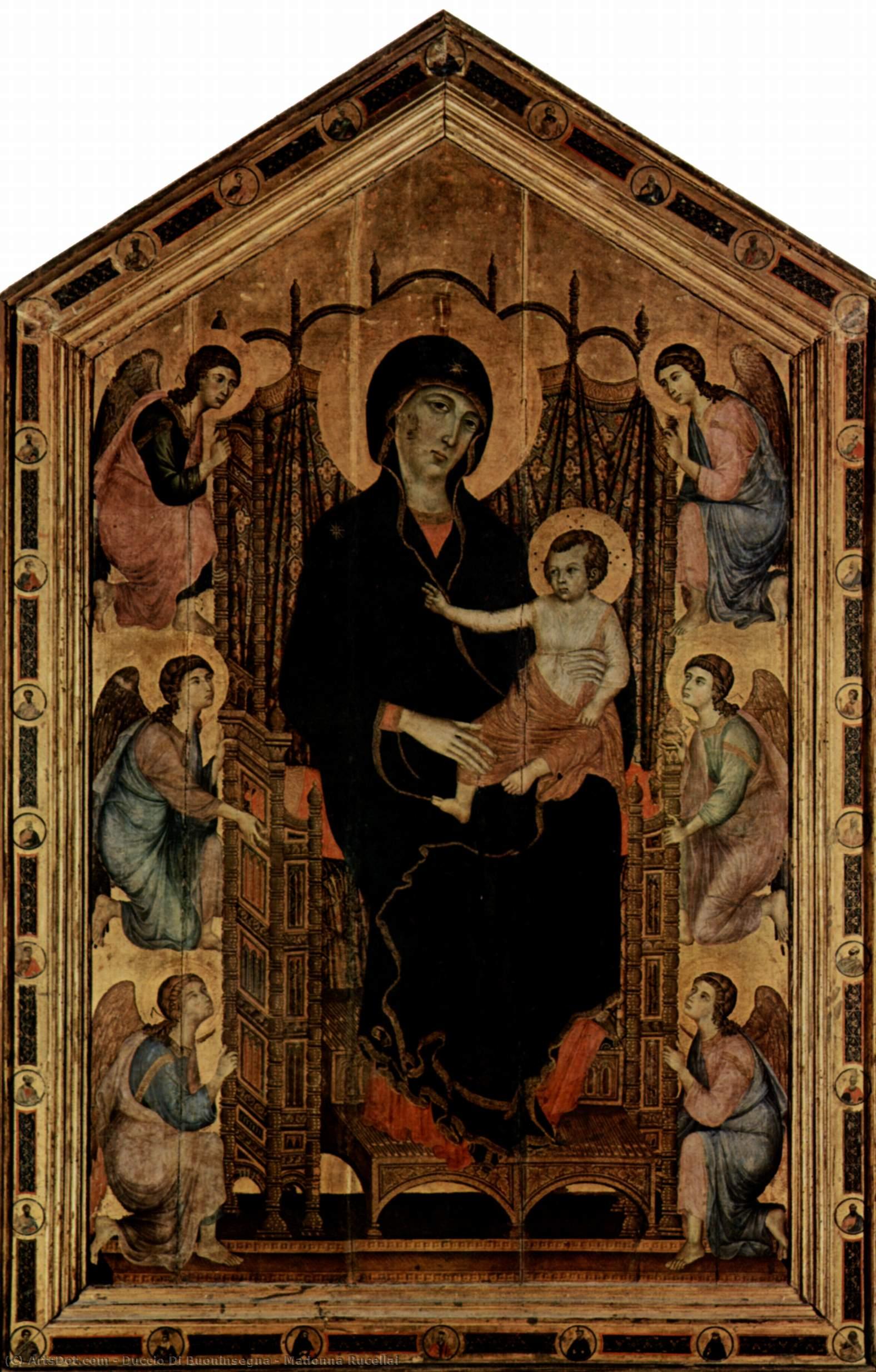 Madonna Rucellai — Duccio Di Buoninsegna