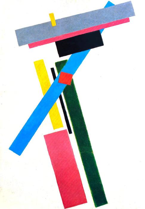Suprematistic Construction — Kazimir Malevich