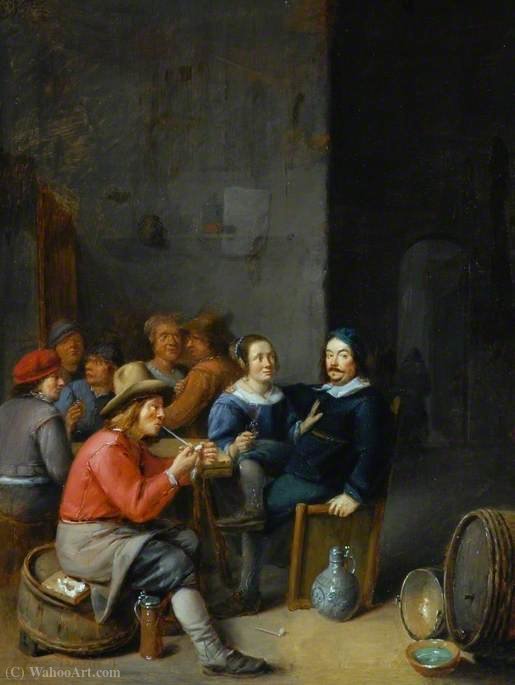 Interior Of A Tavern — Josse Van Craesbeeck