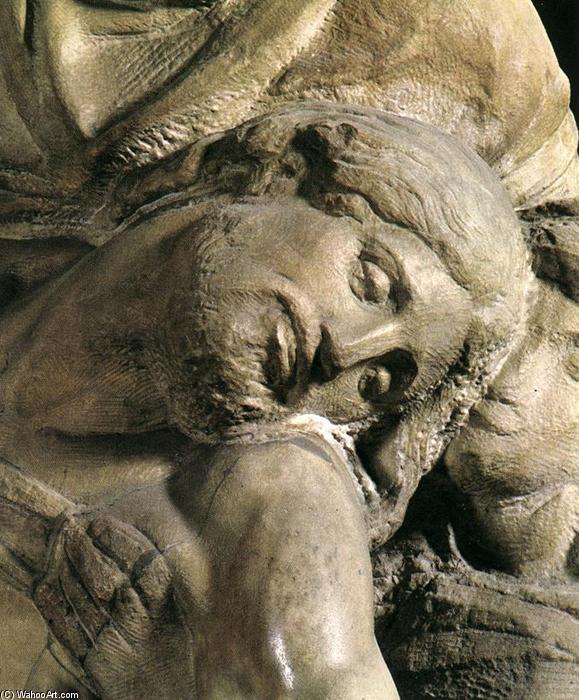 Pietà (detail) (10) — Michelangelo Buonarroti