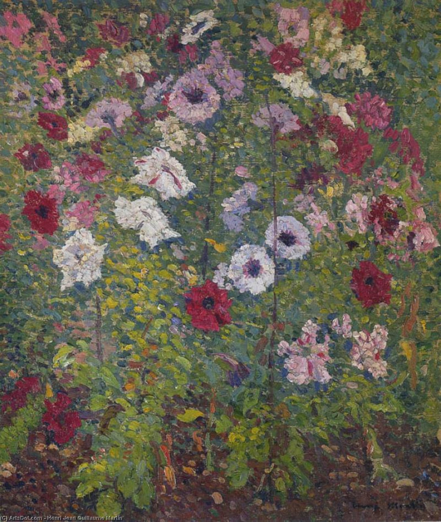 Bouquet Of Flowers — Henri Jean Guillaume Martin