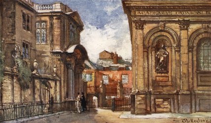 The Old Ashmolean Museum And Sheldonian Theatre — John Fulleylove