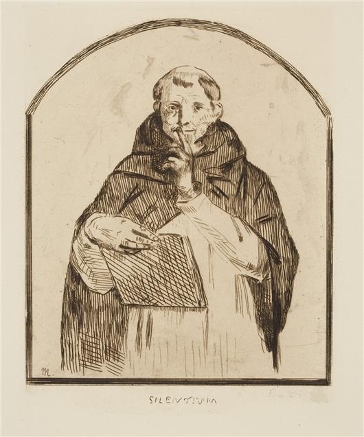 Silentium — Édouard Manet