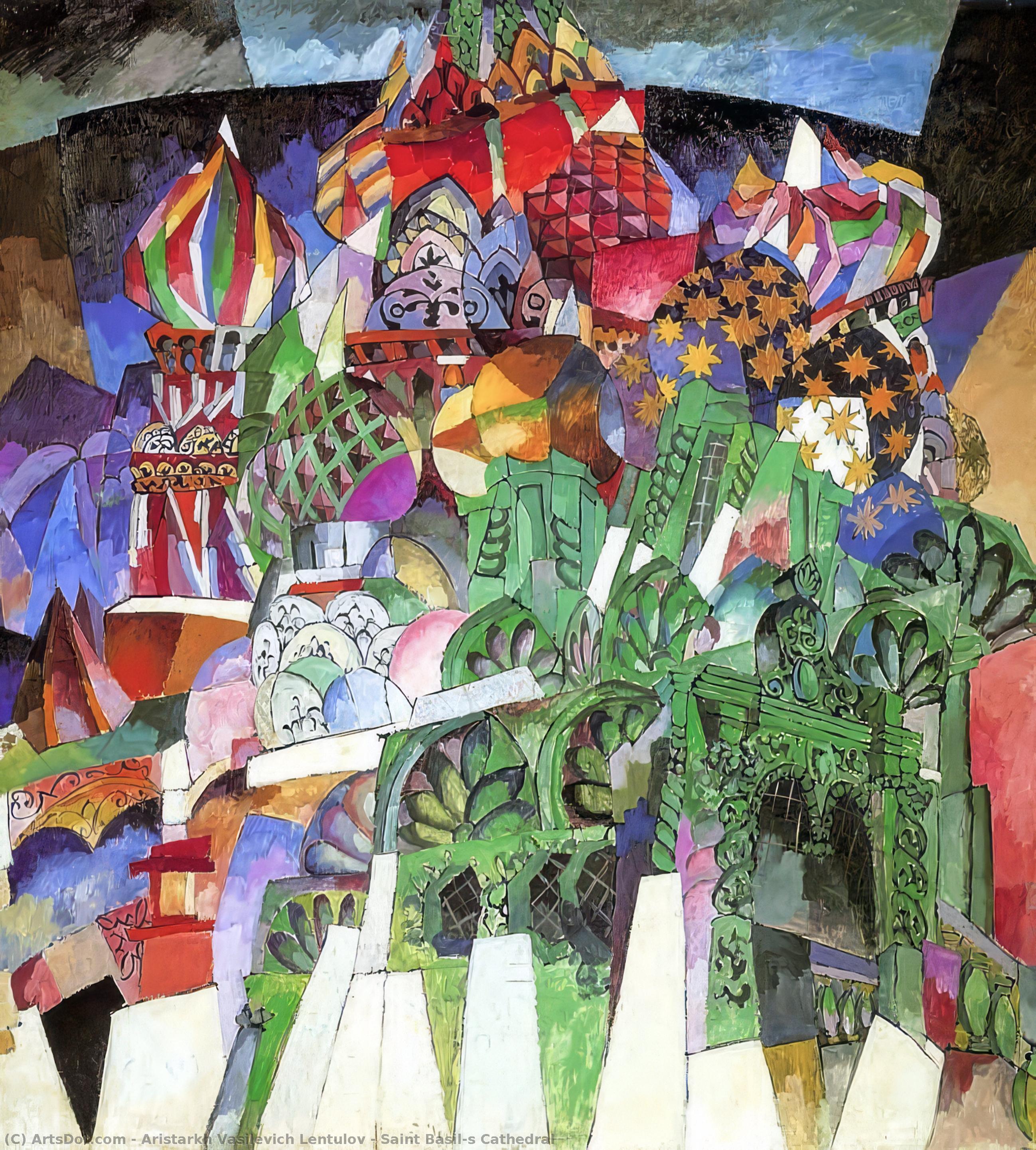 Saint Basil's Cathedral — Aristarkh Vasilevich Lentulov