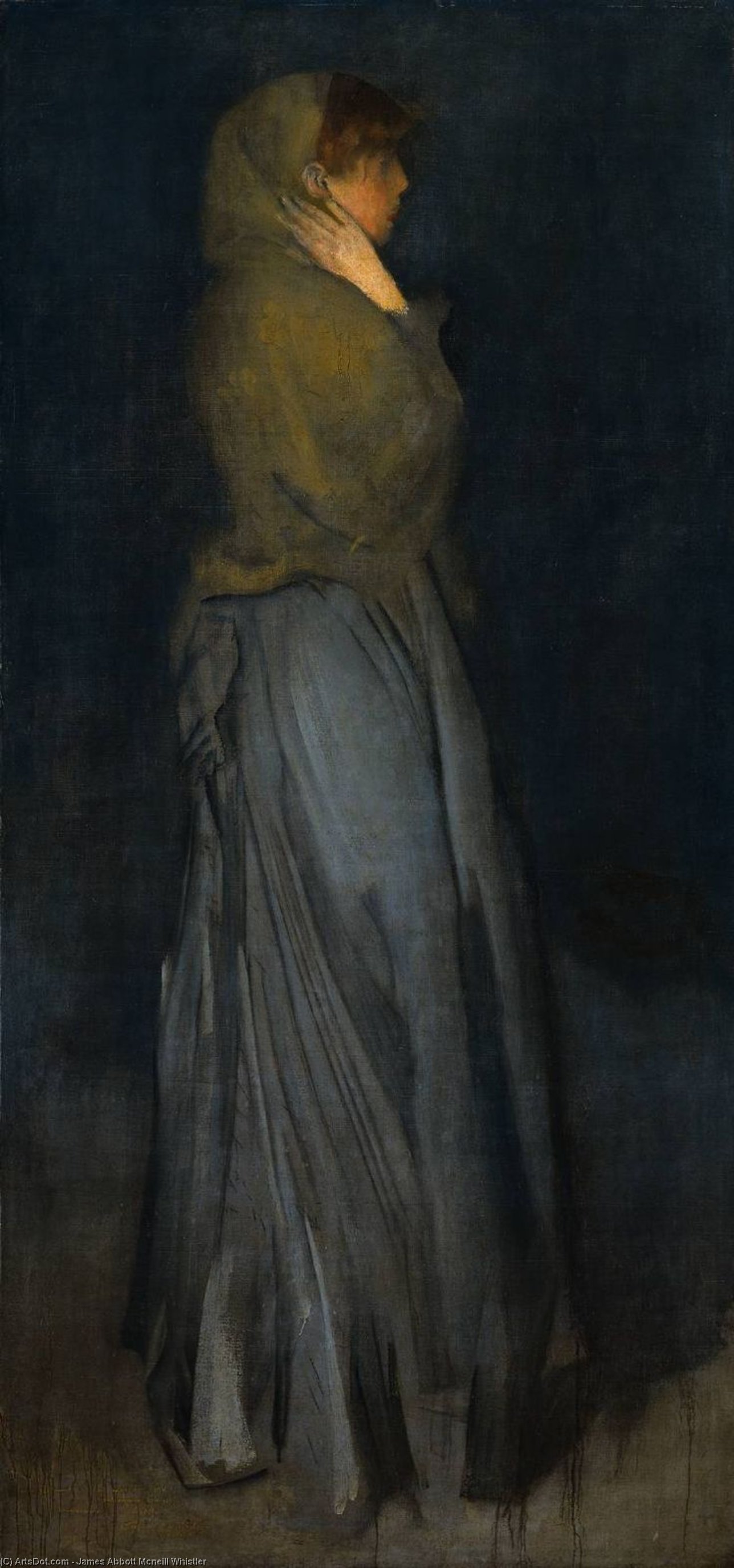 Arrangement In Yellow And Grey, Effie Deans — James Abbott Mcneill Whistler