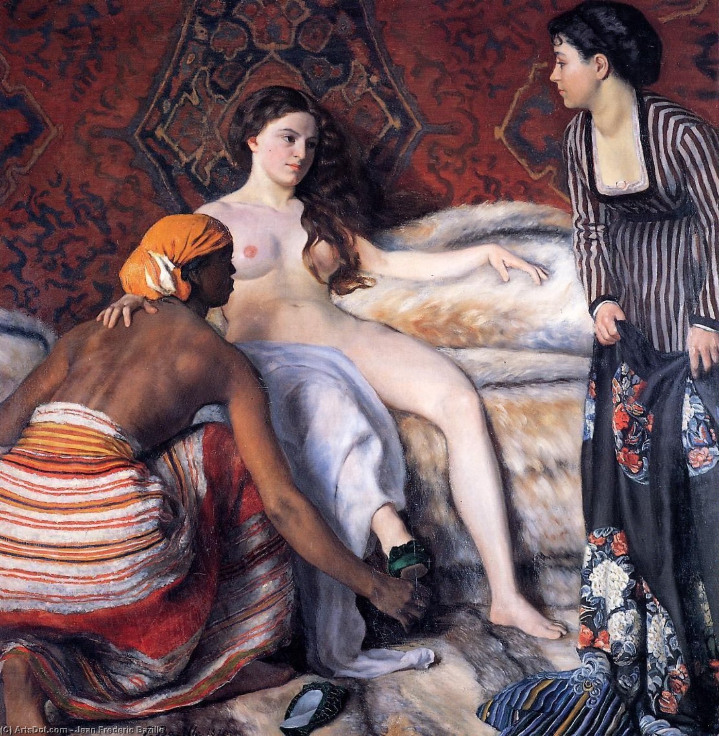 La Toilette — Frédéric Bazille