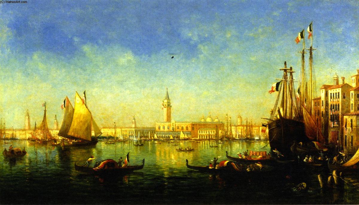 Venice In Tricolors — Christopher Pearse Cranch