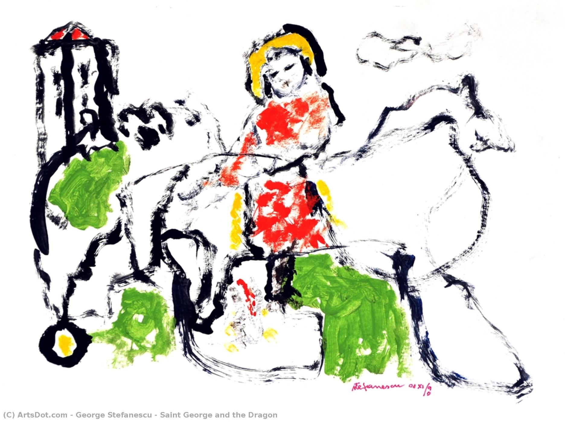 Saint George And The Dragon — George Ștefănescu-râmnic