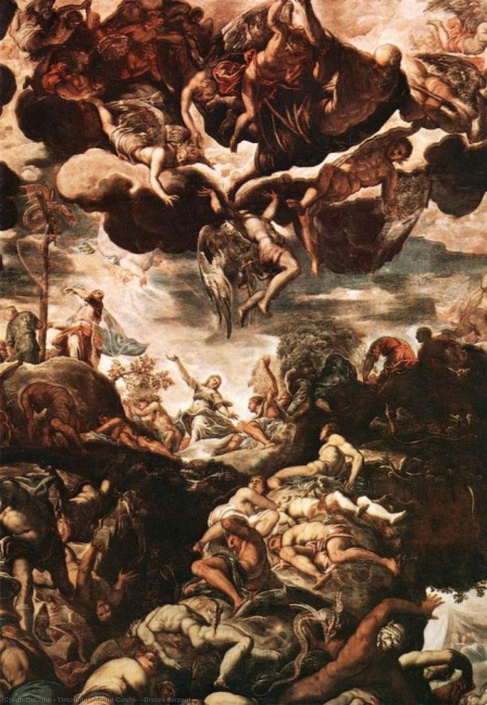 El Serpiente De Bronce — Jacopo Tintoretto