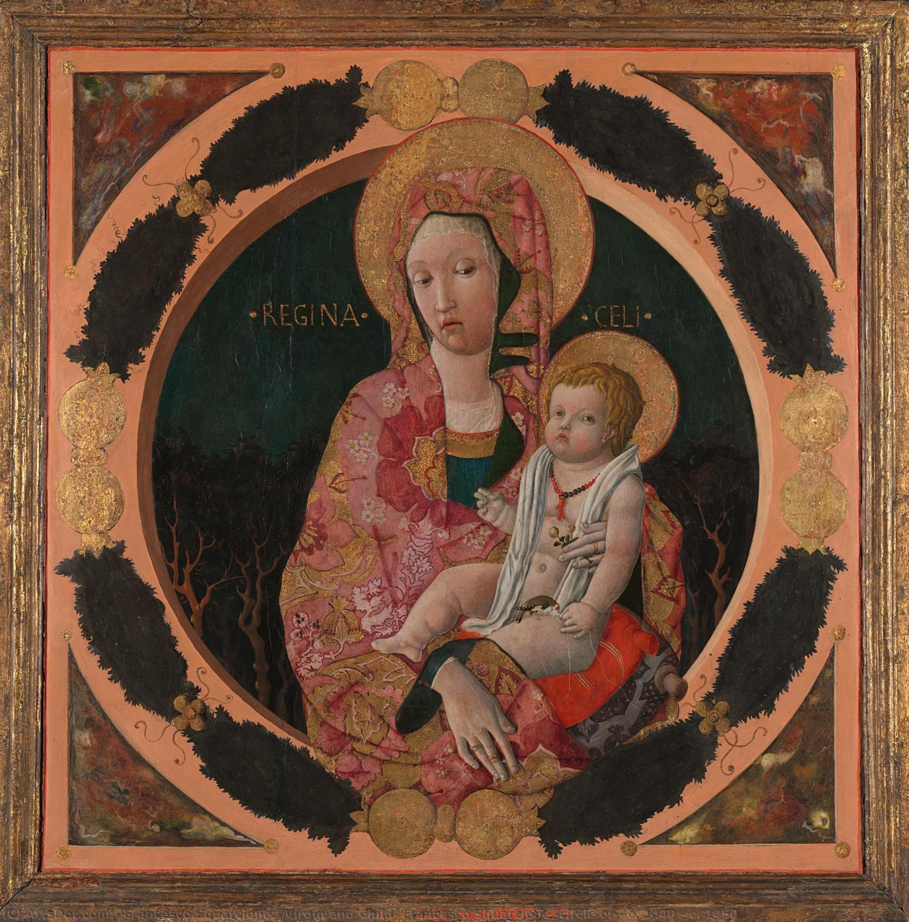 Virgin And Child, Francesco Squarcione (circle Of), C. 1440 - C. 1450 — Francesco Squarcione