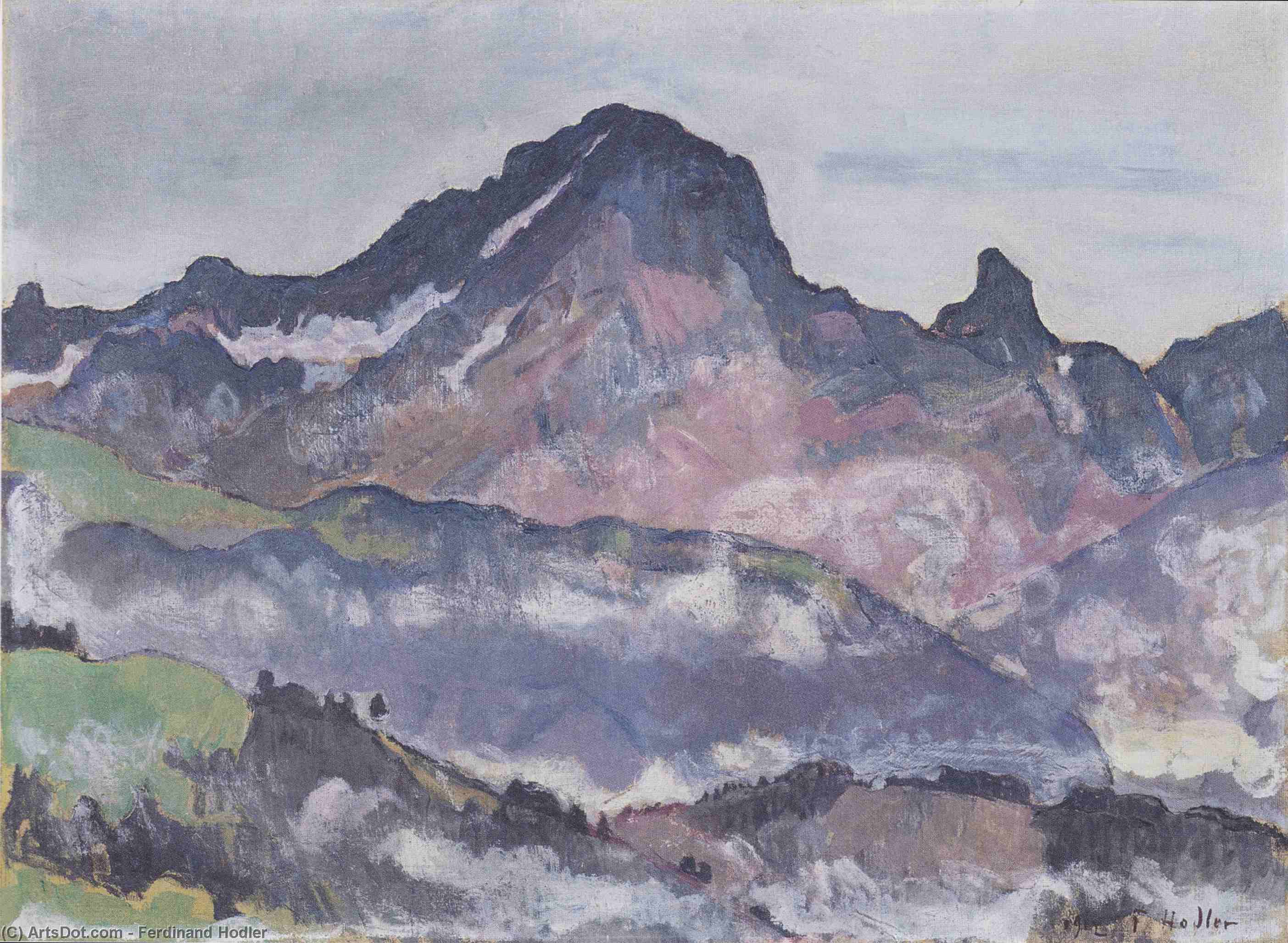 Grand Muveran — Ferdinand Hodler