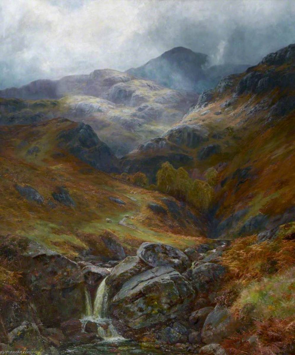 Dungeon Ghyll, Cumberland — James Henry Crossland
