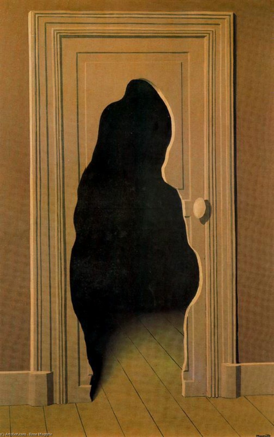 La Perspectiva Amorosa 1 — René Magritte