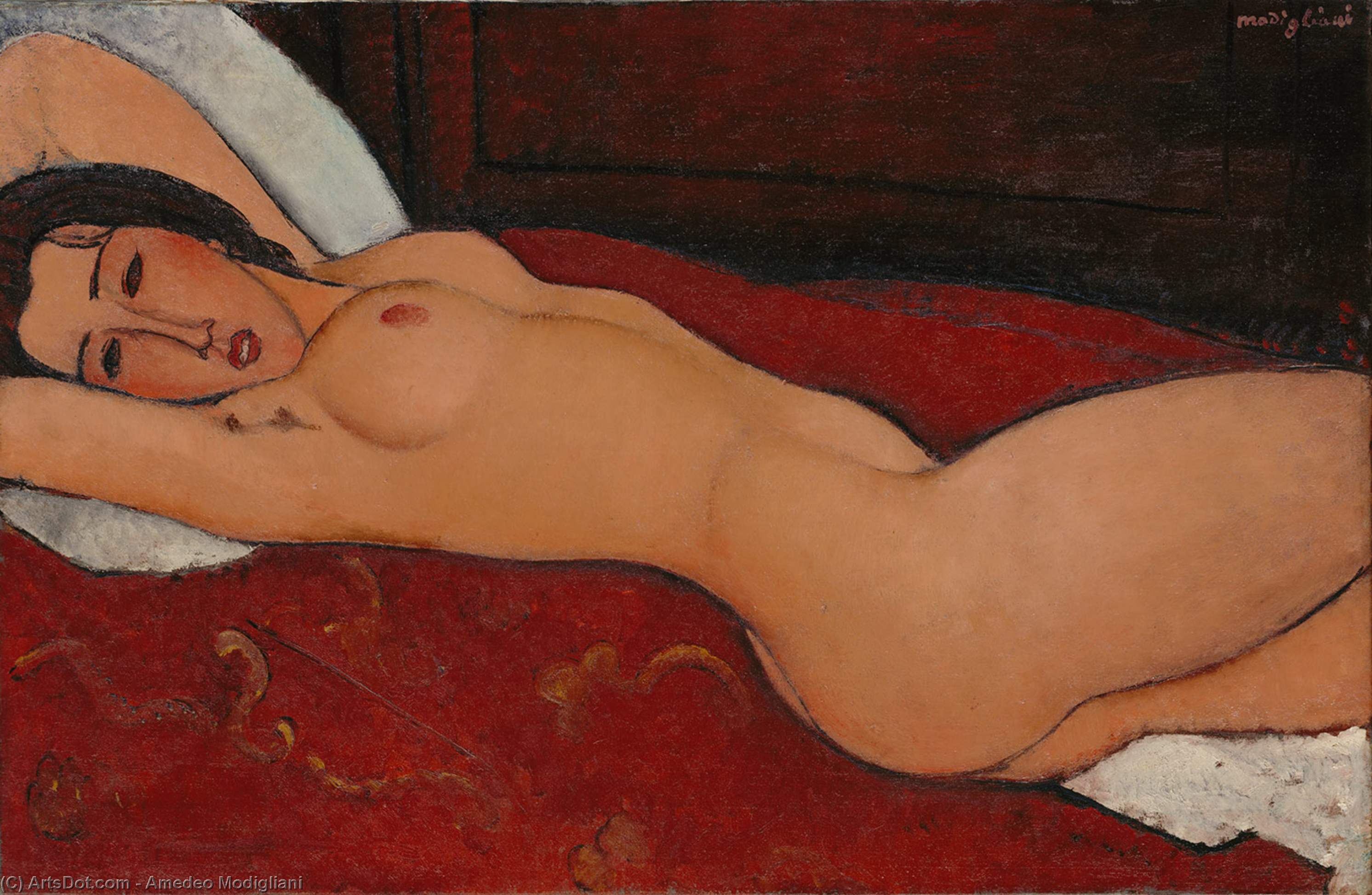 Reclining Nude 6 — Amedeo Clemente Modigliani