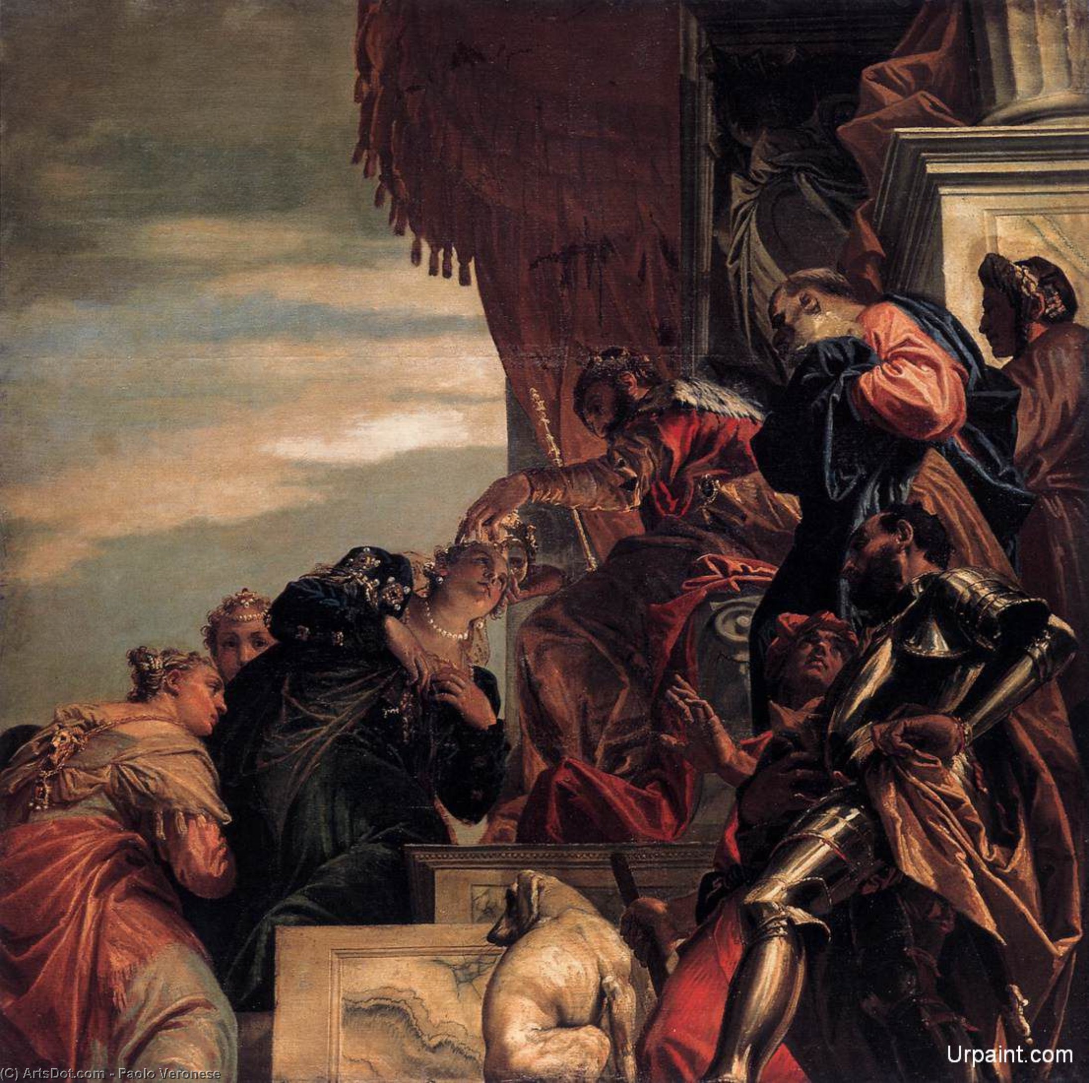 Esther Crowned By Ahasuerus — Paolo Veronese