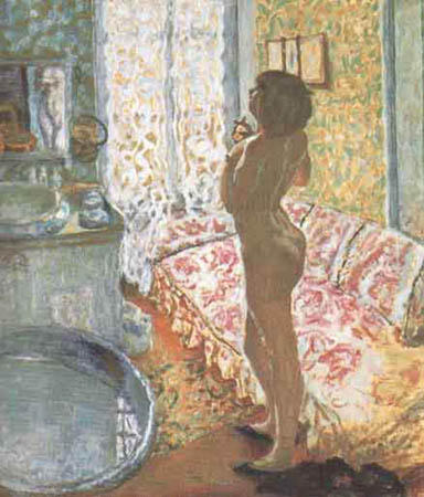 Model In Backlight — Pierre Bonnard