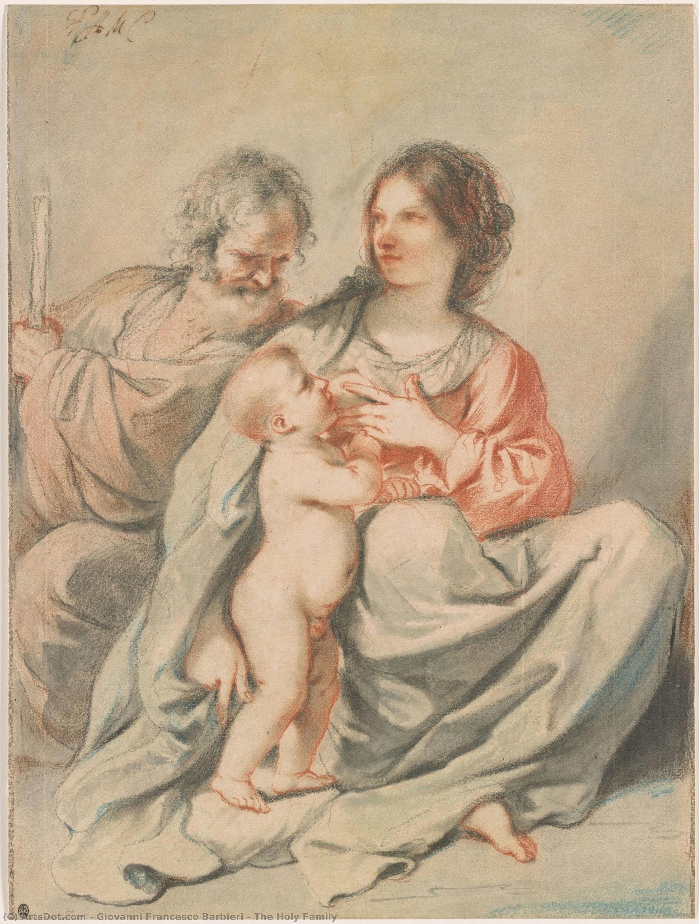 The Holy Family — Guercino
