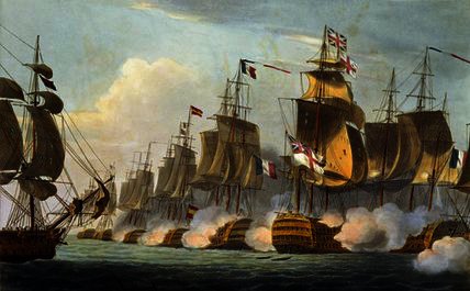 Battle Of Trafalgar, October 21st — Thomas Whitcombe