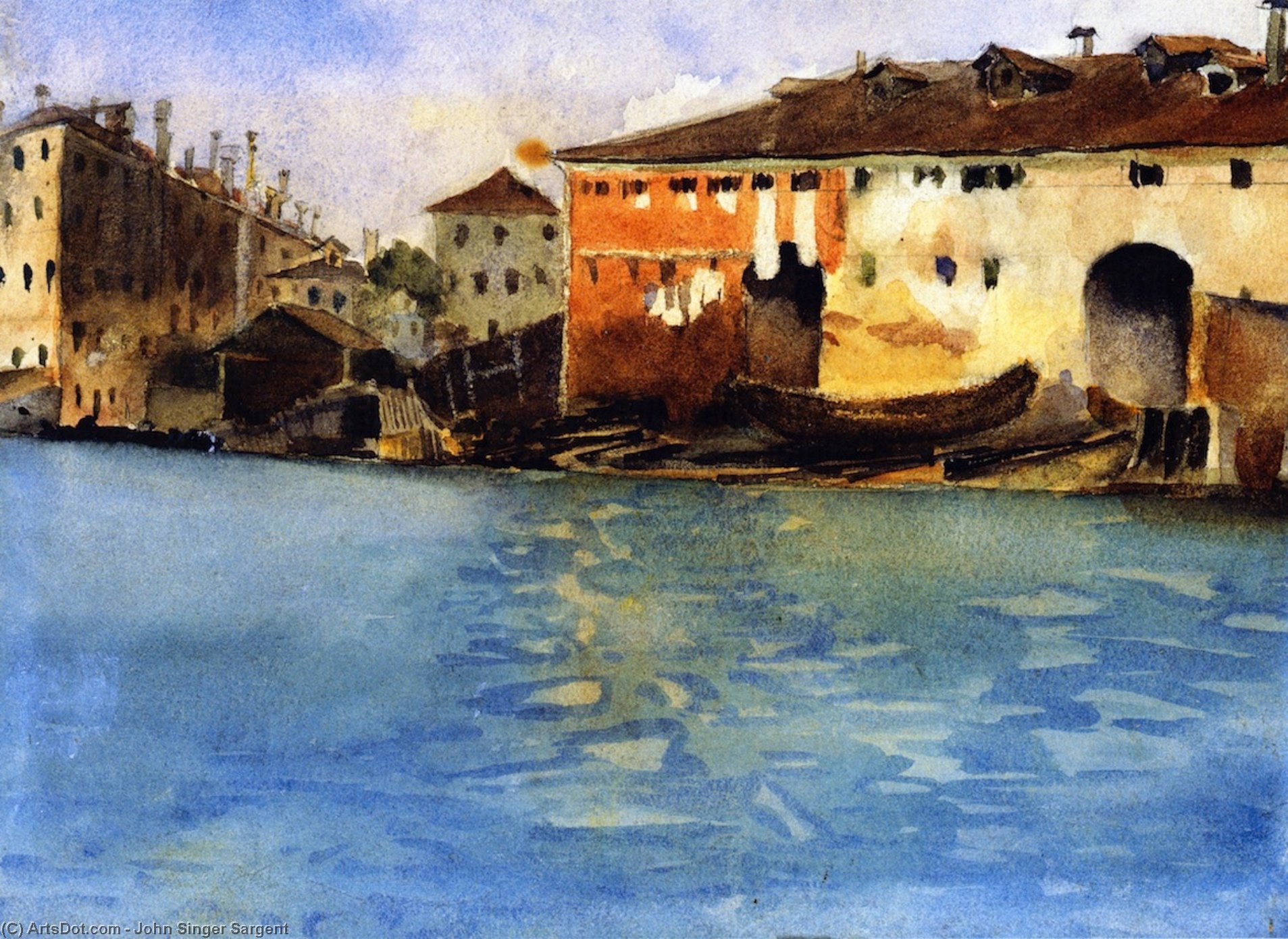The Marinarezza, Venice — John Singer Sargent