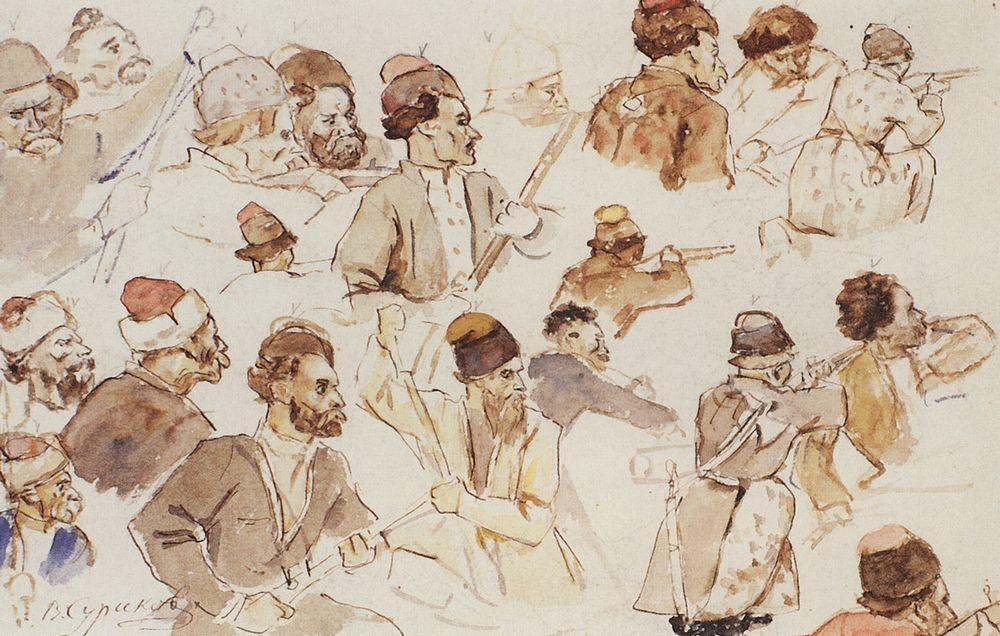 Cossacks — Vasily Ivanovich Surikov