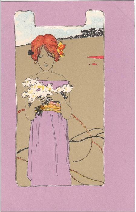 Girls With Purple Surrounds — Raphael Kirchner