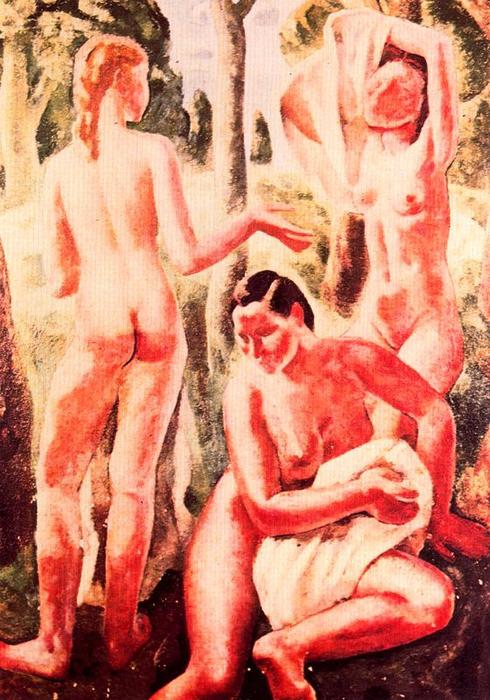 Bañistas 1 — Aurelio Arteta