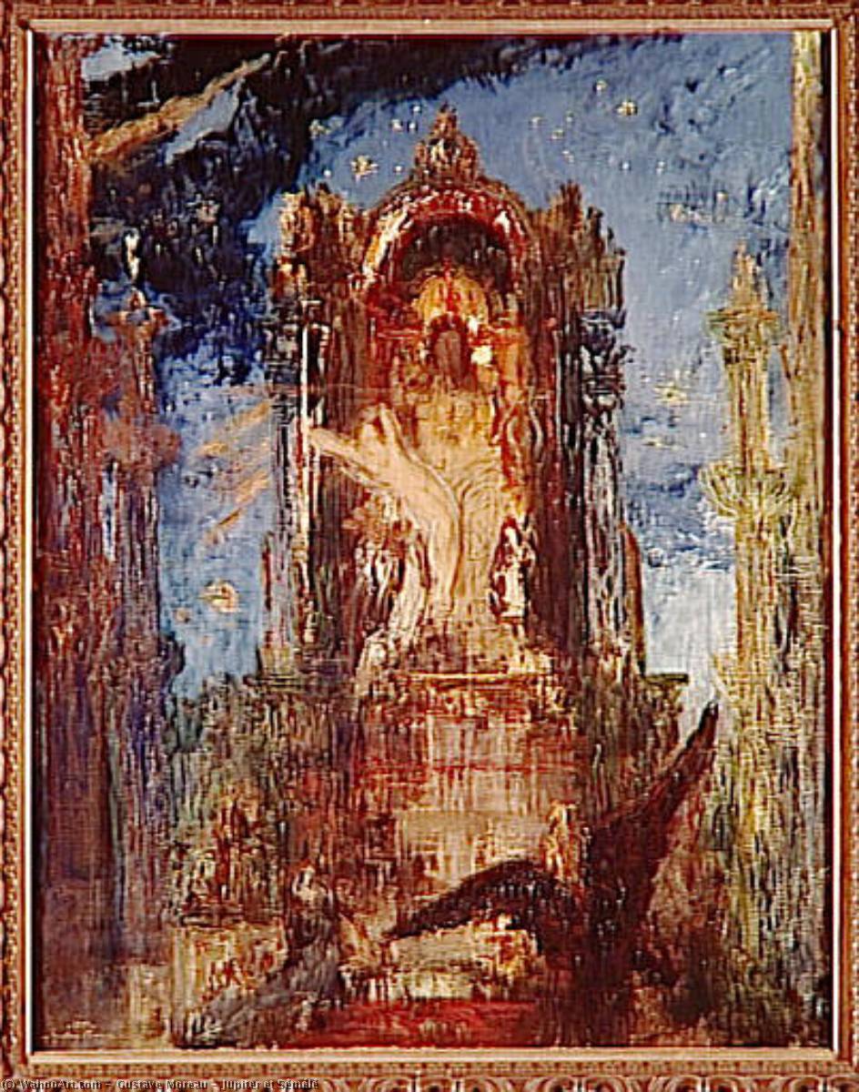 Jupiter Et Sémélé — Gustave Moreau