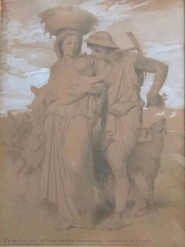 Shepherd's Family — William-adolphe Bouguereau