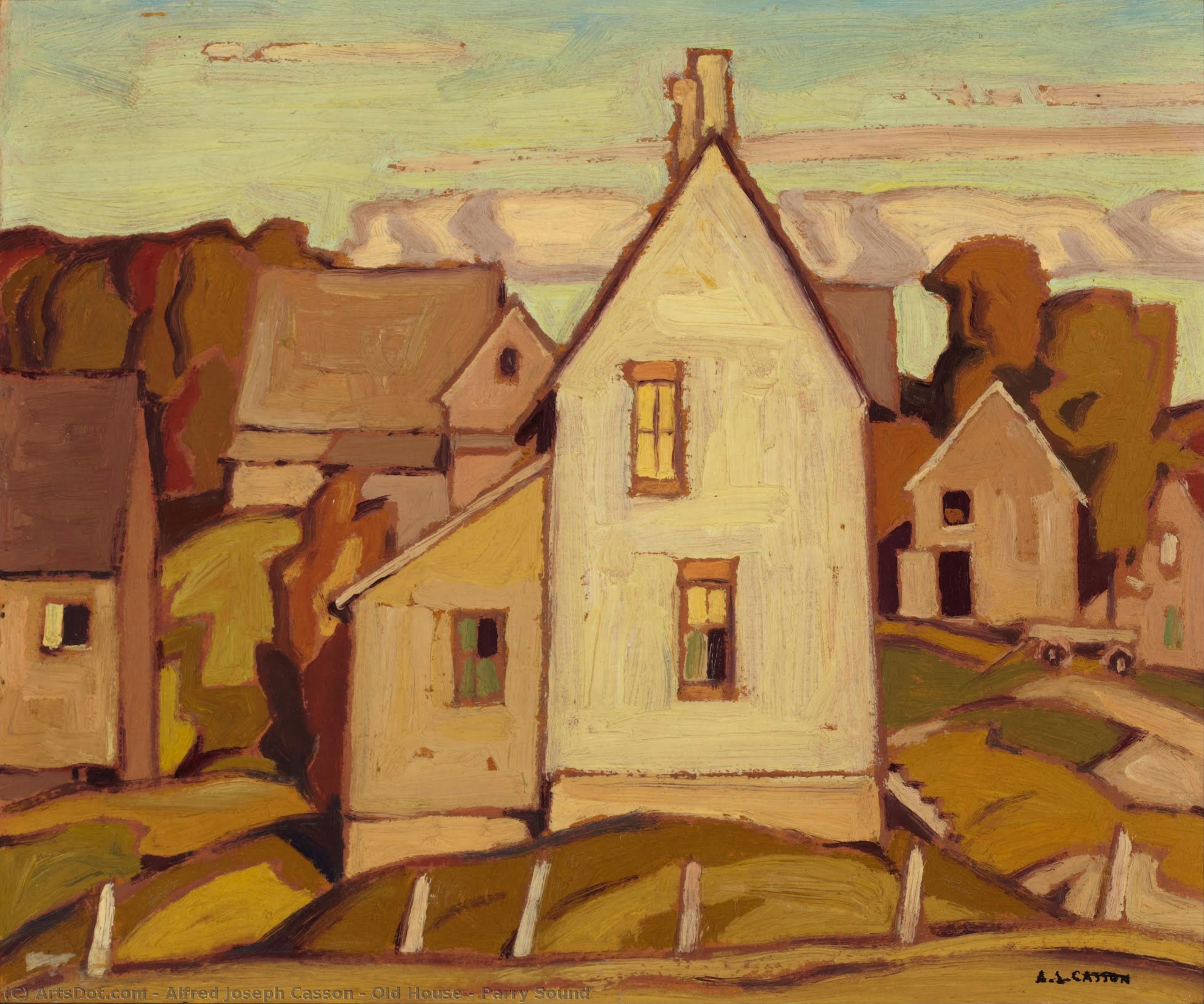 Old House - Parry Sound — Alfred Joseph Casson