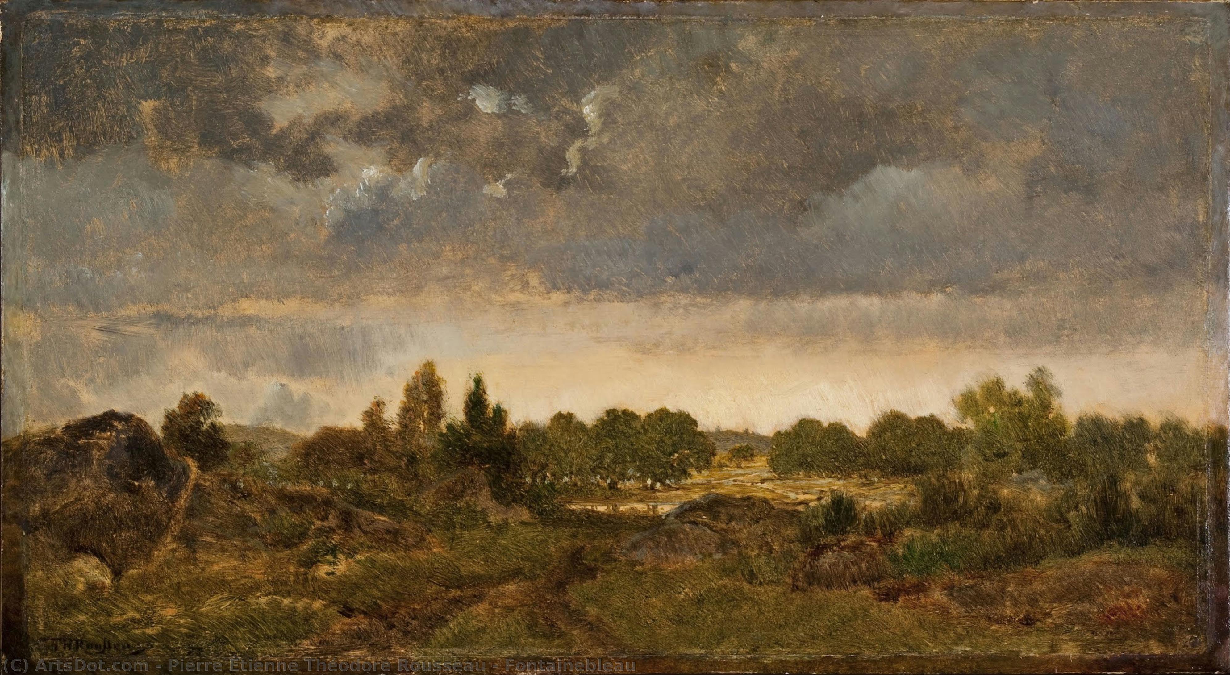 Fontainebleau — Pierre Étienne Théodore Rousseau