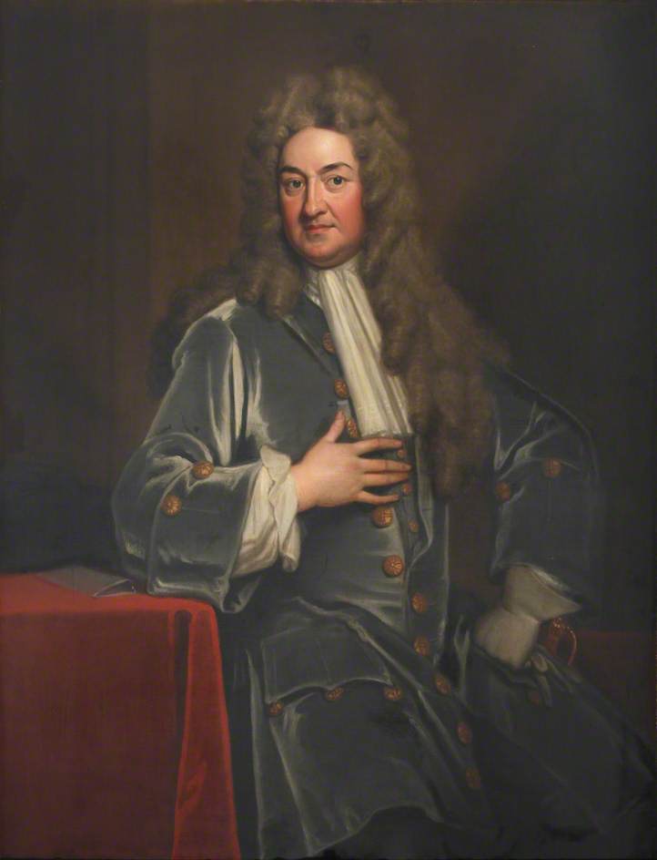 John Radcliffe (1650–1714) (copy After Godfrey Kneller) — Michael Dahl