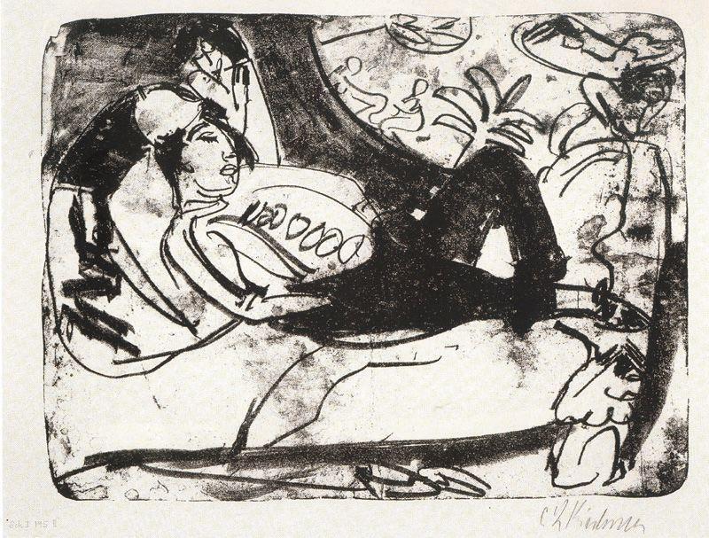 Siesta — Ernst Ludwig Kirchner
