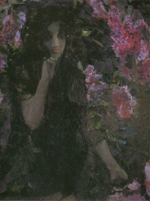 Lilac Detail — Mikhail Vrubel