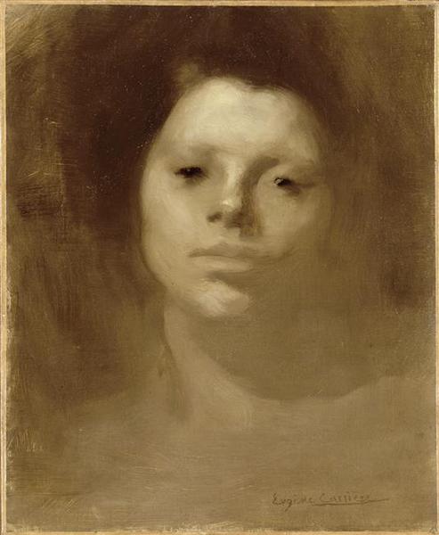 Marguerite Carrière — Eugène Anatole Carrière