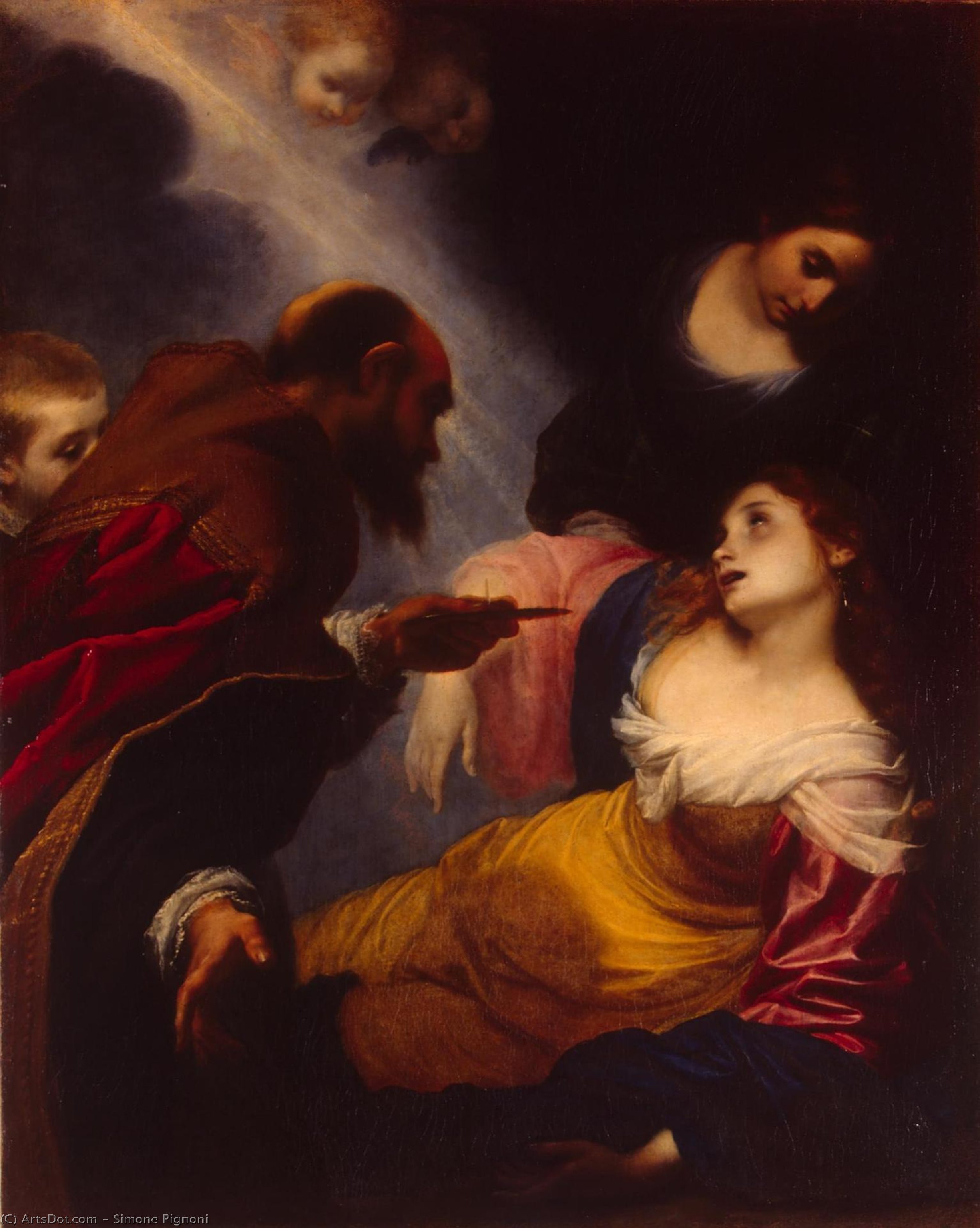 Death Of St Petronilla — Simone Pignoni