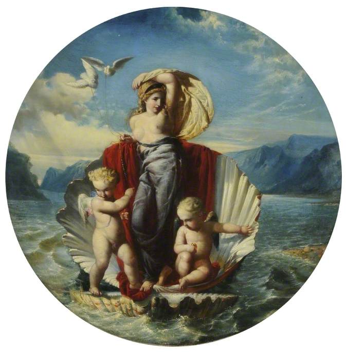 Venus Arising From The Sea — Godfrey Sykes