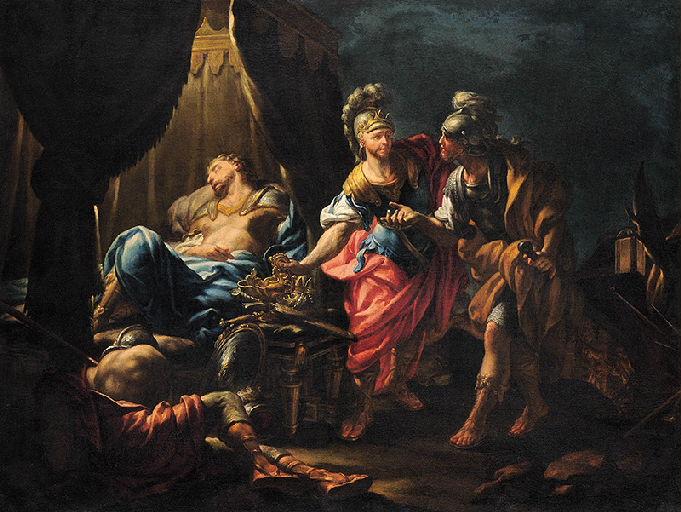 La Mort D'alexandre Le Grand — Francesco Trevisani